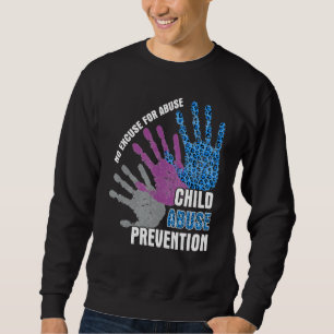 Sudadera No hay excusa para la prevención del maltrato infa