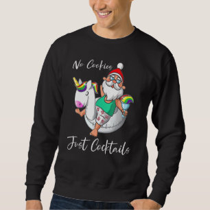 Sudadera No hay galletas, solo cócteles Navidades de verano