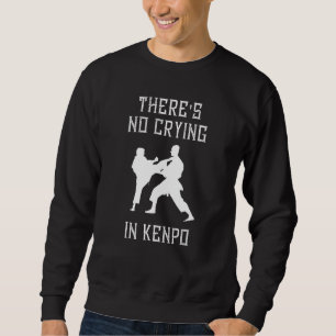 Sudadera No hay llanto en el marcial japonés Kenpo Karate