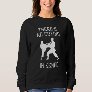 Sudadera No hay llanto en el marcial japonés Kenpo Karate