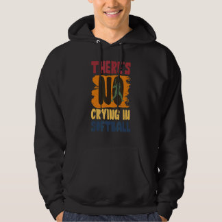 Sudadera No hay llanto en el Softball Player Des