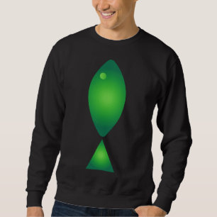 Sudadera No Hay Madre De Pescado Betta Que Yo Verde