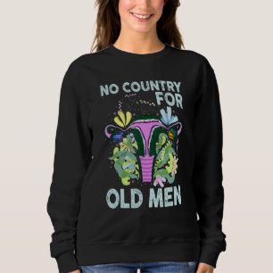 Sudadera No Hay País Para Las Mujeres Feministas Florales D