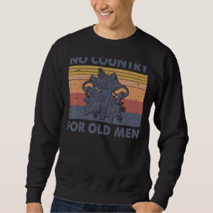 Sudadera No Hay País Para Los Viejos Hombres Feministas Ute