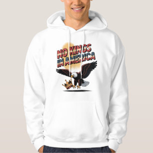 Sudadera No hay reyes en Estados Unidos Águila y arte de la