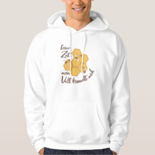 Sudadera No Hay Tiempo En Que Mi Gente Me Necesite A Beekee