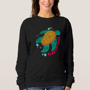 Sudadera No Hay Tortuga Planeta B Excepto El Océano 9