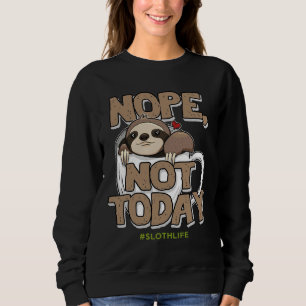Sudadera No, Hoy No Es Gracioso El Café De Vida Lechoso.