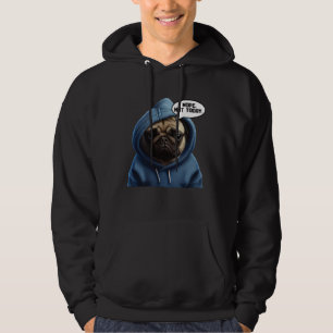 Sudadera No Hoy Pug Estoy Perezoso Pug No