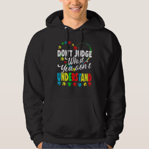 Sudadera No Juzgues Lo Que No Entiendes Conciencia del Auti