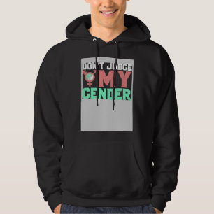Sudadera No Juzgues Mi Género Gay LGBT