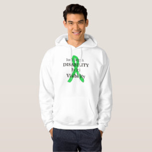 Sudadera No Juzgues una Discapacidad por su Visibilidad Cam