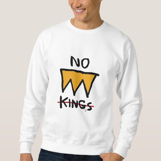 Sudadera No Kings Anti Classic (Anverso)