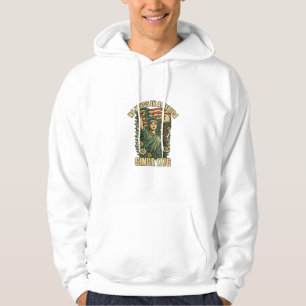Sudadera No Kings In America Estatua De Justicia Para Inmig