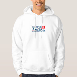 Sudadera No Kings In America Retro Clásico