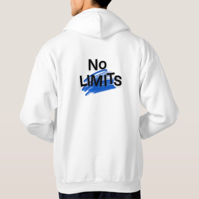 Sudadera no limits  (Reverso)
