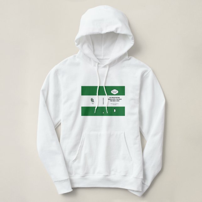 Sudadera No más compras hasta que lea las que yo tengo - gr (Diseño del anverso)