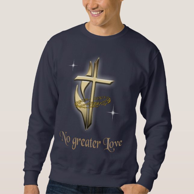 Sudadera No Mayor Amor (Anverso)