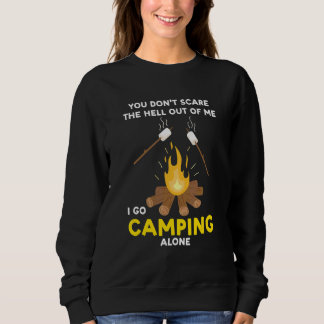 Sudadera No Me Asustas Ir De Camping Campista Caravana