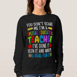 Sudadera No me asustes, soy profesor de educación especial