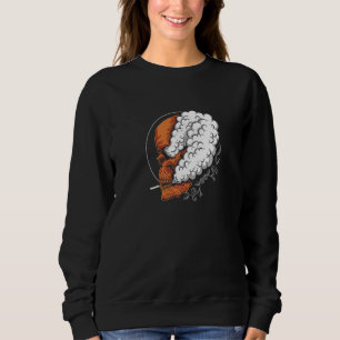 Sudadera no me des un cigarrillo  Quote DELANTERO & TRASERO