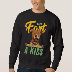 Sudadera No me fastidié, pero mi culo te dejó un beso diver