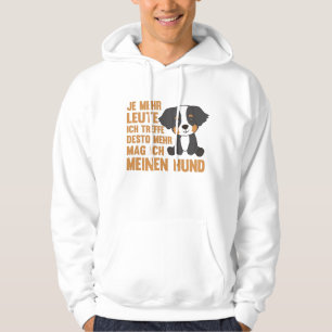 Sudadera No me gusta la gente, solo mi perro