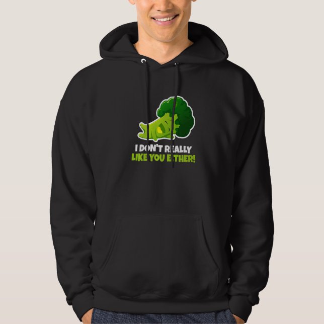 Sudadera No Me Gusta Ni El Vegetable Pun Brocc (Anverso)