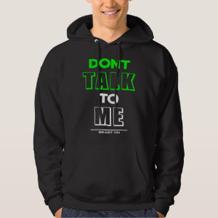 Sudadera No Me Hables Entrenamiento Motivación Fitness Gimn
