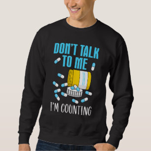 Sudadera No me hables, estoy contando a los técnicos de far