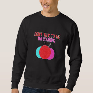 Sudadera No me hables, estoy contando una curiosa cita