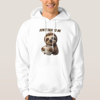 Sudadera No Me Hables Perezoso Del Café