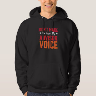Sudadera No me haga usar el Preparador de impuestos de voz 