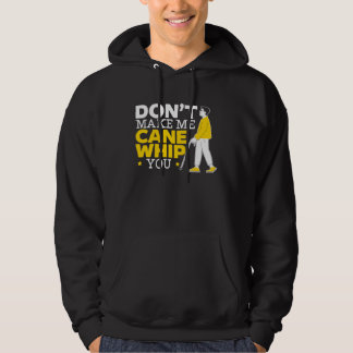 Sudadera No me hagas azotar a ti Braille con los avistamien