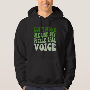 Sudadera No me hagas usar mi voz de pelletería