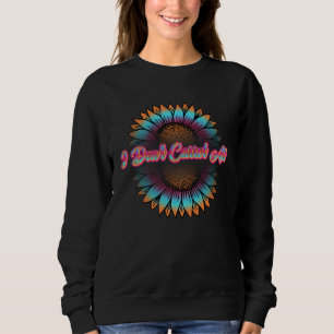Sudadera No me importa la zanahoria en absoluto. Pascua chi