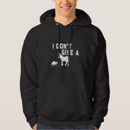 Sudadera No me importa un regalo de rata divertido burro, b