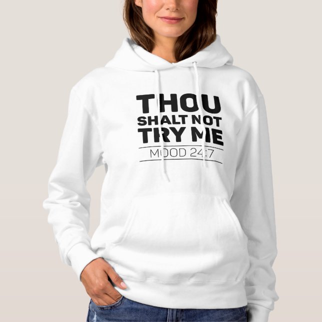 Sudadera No Me Intentarás (Anverso)