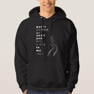 Sudadera No Me Juzguen A Una Persona Con Conciencia Sobre D