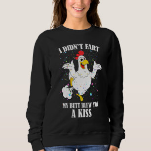 Sudadera No Me Molesté El Toro Te Golpeé Un Beso De Pollos.