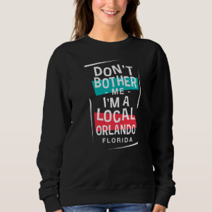 Sudadera No me molestes Soy un viaje de vacaciones por Orla