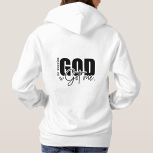 Sudadera No me preocupa que Dios me haya traído