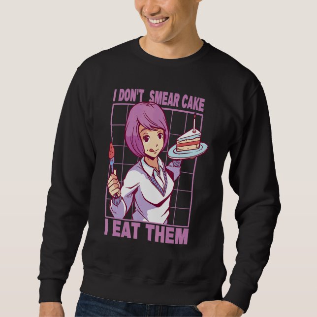 Sudadera No meo pastel, los comí haciendo panadería 2 (Anverso)