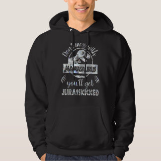 Sudadera No mires a Mamasaurus, te vas a dar una polilla