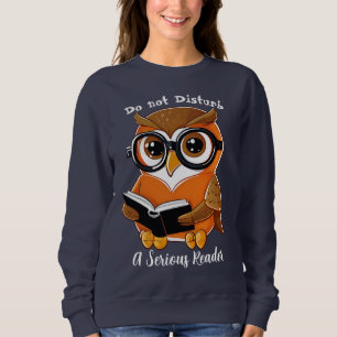 Sudadera No molestar, un lector serio