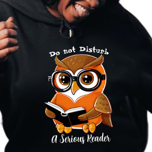Sudadera No molestar, un lector serio
