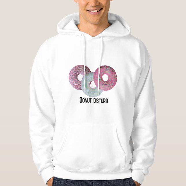 Sudadera ¡No moleste! (Anverso)