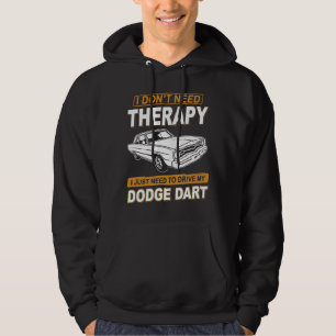 Sudadera NO NECESITO TERAPIA Dodge Dart 73