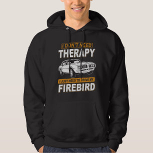 Sudadera NO NECESITO TERAPIA Pontiac Firebird 1968