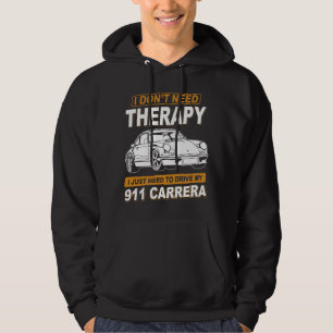 Sudadera NO NECESITO TERAPIA Porsche 911 Carrera Rs 2.7